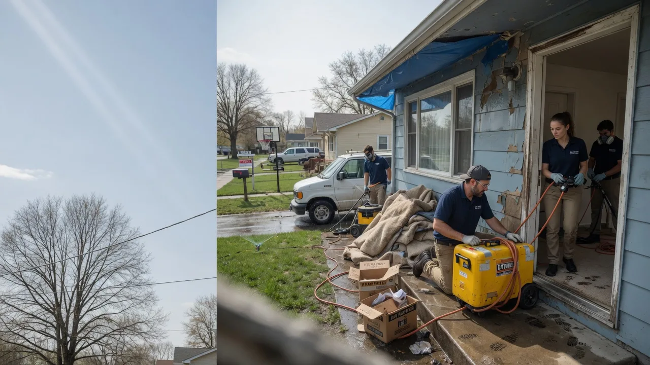 Basement Flood Cleanup in Welcome, MN near me